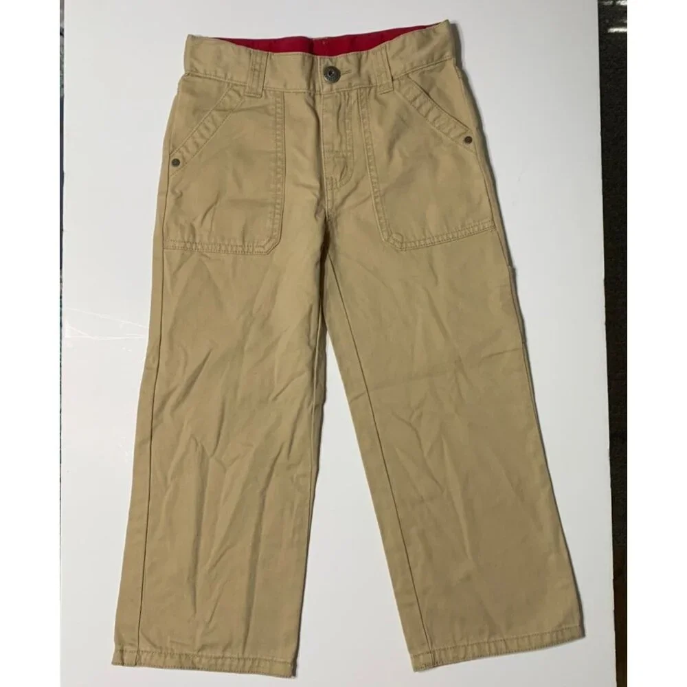 Gymboree Size‎ 5 Boys Khaki Pants Y2K! No holes, rips, or stains.